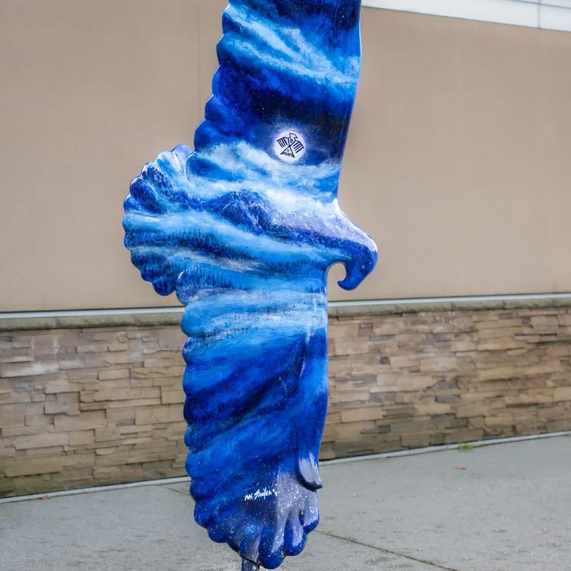 Squamish Public Art Blue Eagle GH 800x800