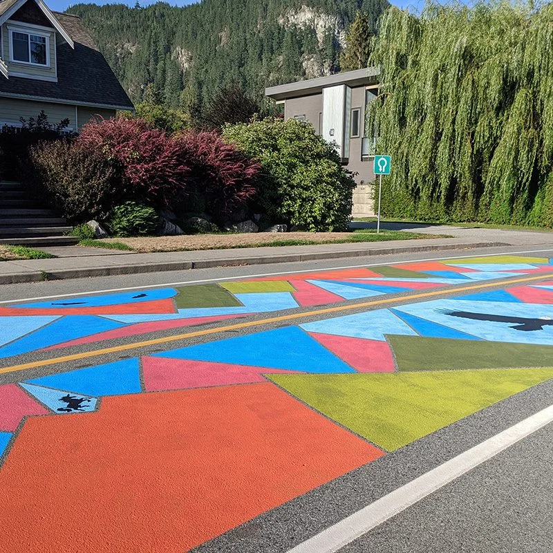 Squamish Public Art Brackendale Road Placemaking2