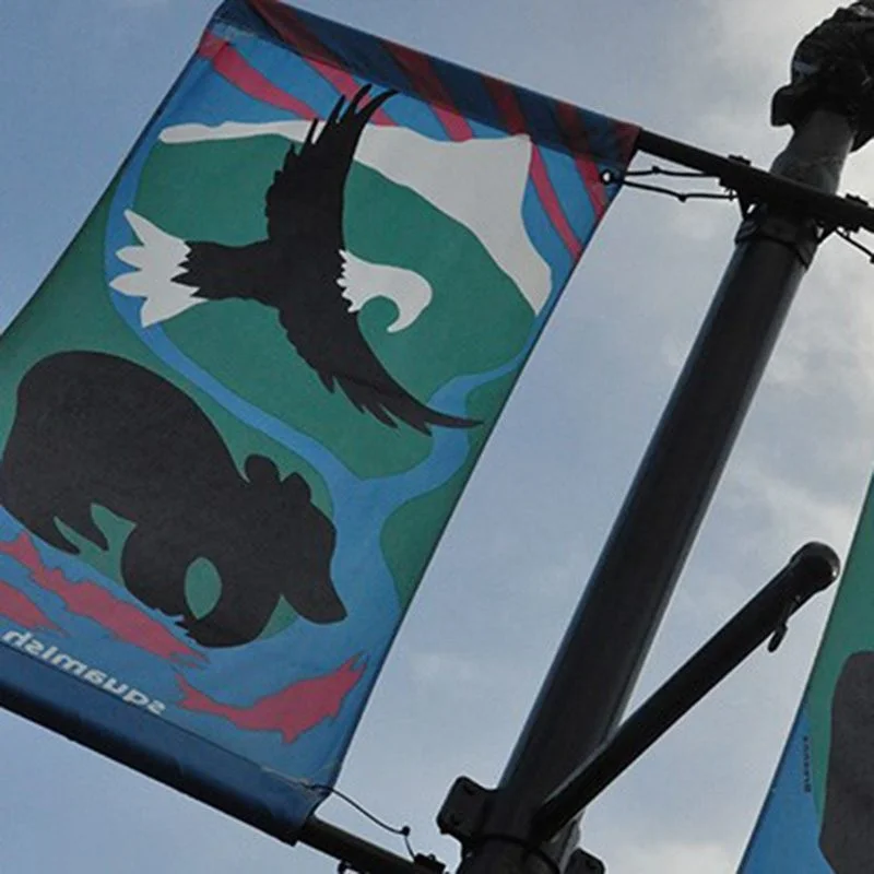 Squamish Public Art Street Banners 800x800